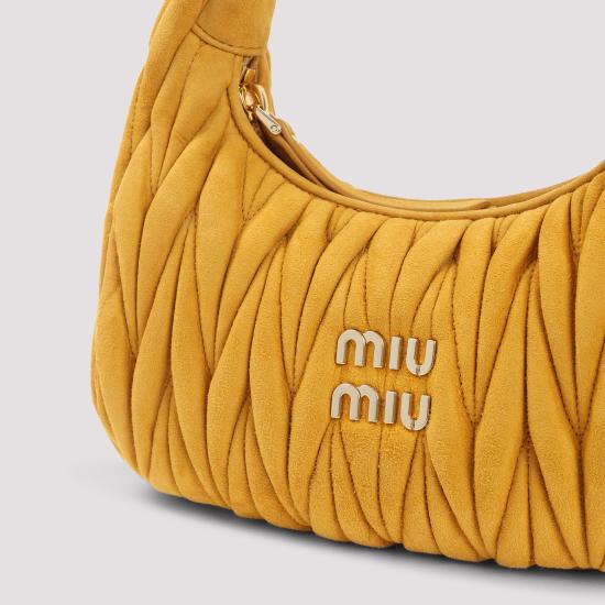 26FW 미우미우 마틀라쎄 완더 레더 토트백 5BC125VOOY AB7O F0R55 WHISKY - MIU MIU