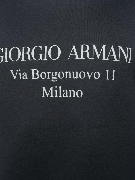 26FW 조르지오 아르마니 긴팔 티셔츠 3GSM81 SJSXZ UBVN - GIORGIO ARMANI