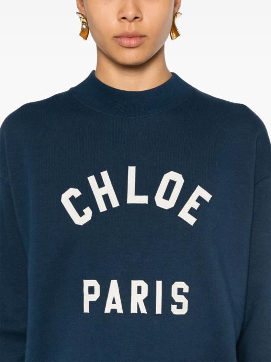 26FW 끌로에 스웨터 CH24AJH12192 4C6 CLASSIC NAVY - CHLOE