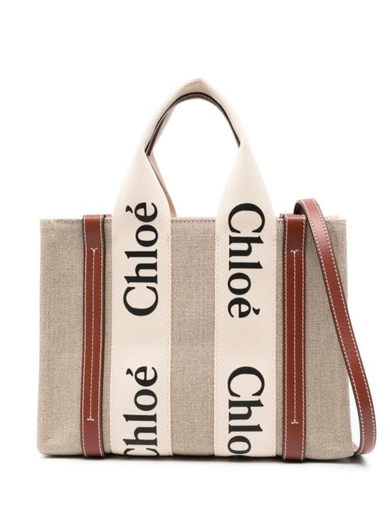 26FW 끌로에 토트백 CHC22AS397I26 90U WHITE BROWN - CHLOE