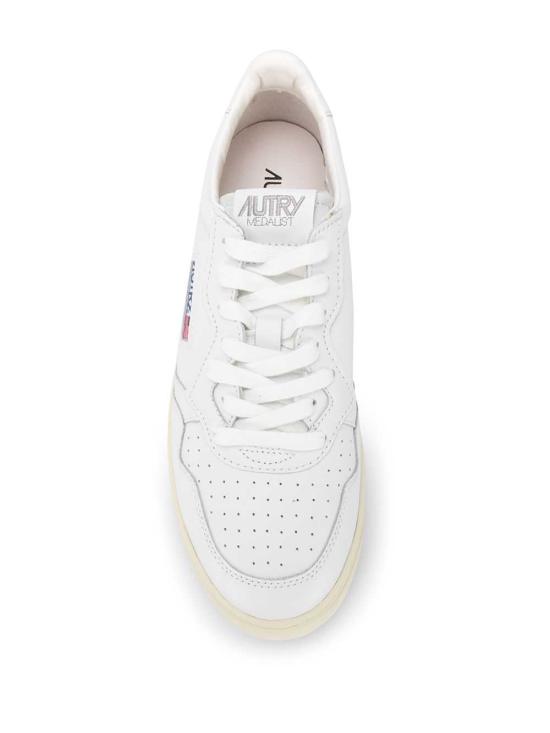 26FW 오트리 메달리스트 로우 스니커즈 AULMLL15 WHITE - AUTRY