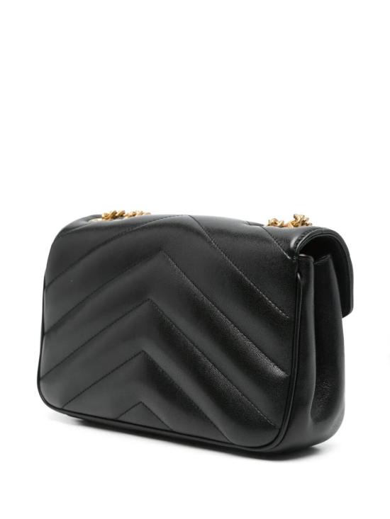 26FW 생로랑 루루 마틀라세 램스킨 스몰 숄더백 801437 AAEAX 1000 NERO - SAINT LAURENT