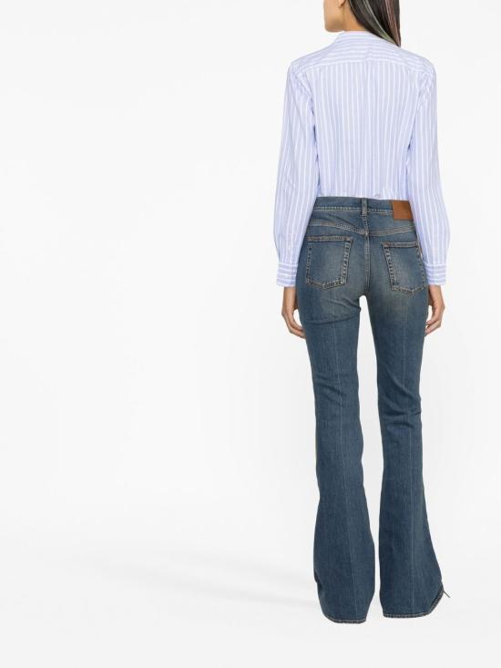 26FW 폴로 랄프로렌 포니 로고 옥스포드 셔츠 211891377 004 BLUE WHITE - POLO RALPH LAUREN