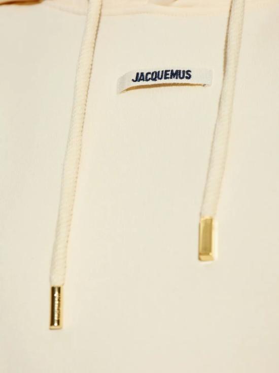 26FW 자크뮈스 르 그로그랭 후드 티셔츠 HOW00247AJ00109 130 LIGHT BEIGE - JACQUEMUS