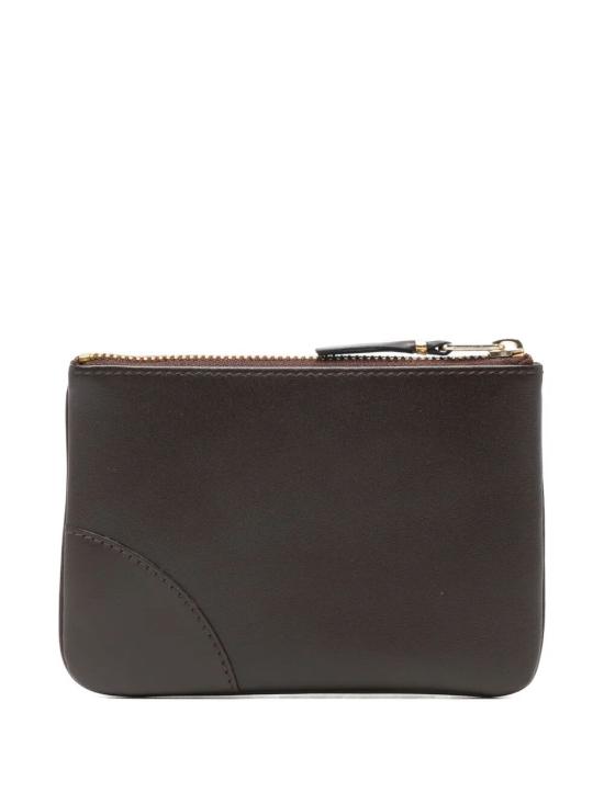 26FW 꼼데가르송 클래식 레더 라인 파우치 SA8100 098 BROWN - COMME DES GARCONS