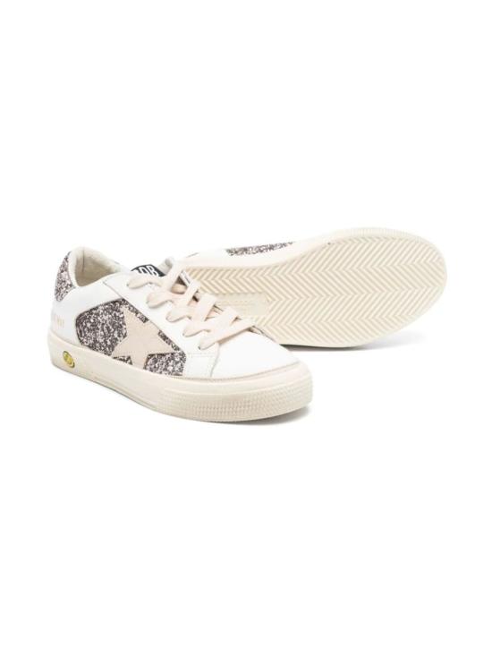 26FW [키즈] 골든구스 스니커즈 GYF00715 F005321 11694 098 11694 WHITE CINDER SEED PEARL - GOLDEN GOOSE