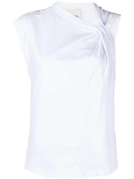 26FW 이자벨마랑 민소매 티셔츠 TS0175FA A1N41I 20WH WHITE