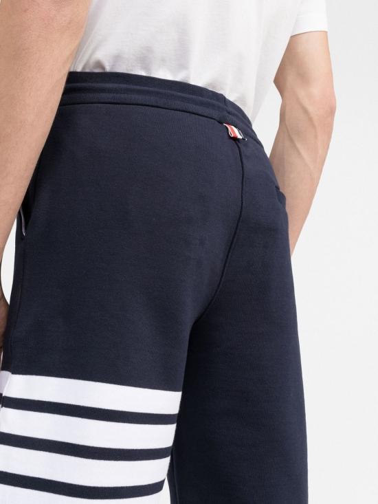 26FW 톰브라운 클래식 루프백 4바 스웨트쇼츠 MJQ012H00535 461 NAVY - THOM BROWNE