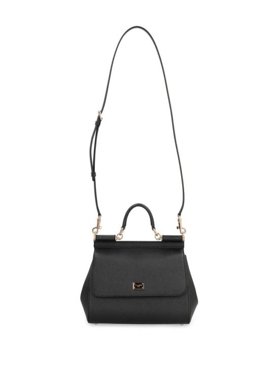 26FW 돌체앤가바나 라지 시실리 핸드백 BB6002 B1001 80999 NERO - DOLCE & GABBANA