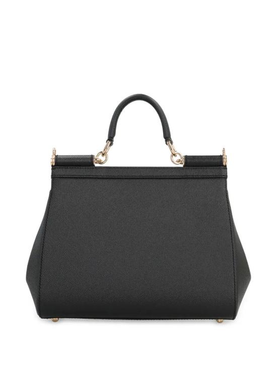 26FW 돌체앤가바나 라지 시실리 핸드백 BB6002 B1001 80999 NERO - DOLCE & GABBANA