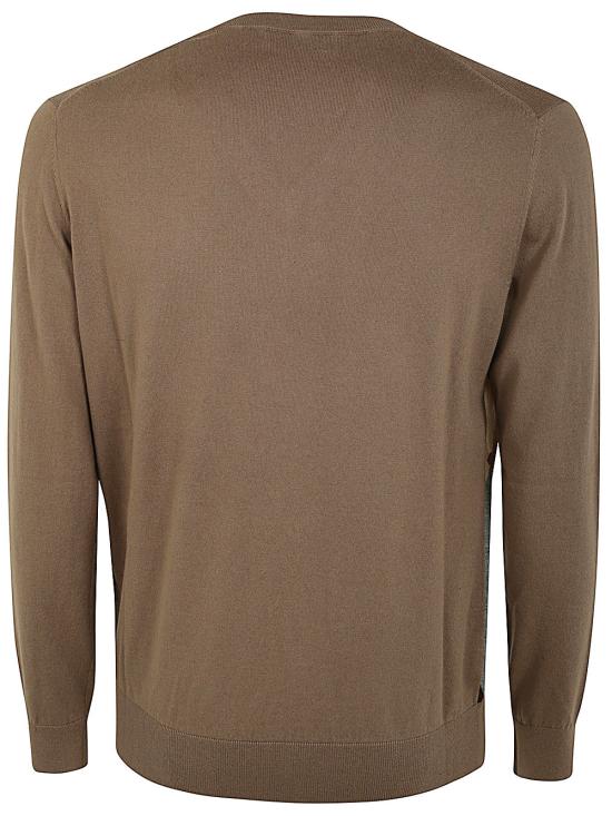 26FW 발렌타인 스웨터 B2P001 14CA8 094 94563 LONDON CLAY BROWN MELANGE GREY - BALLANTYNE