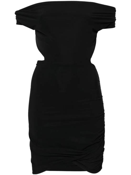 26FW 아마주인 숏 원피스 08ESTUDB DEEP BLACK
