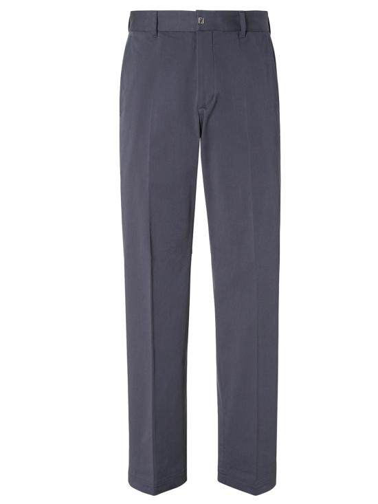 26FW 펜디 코튼 팬츠 FB1076 AQMV F0PTH BLUE DARK