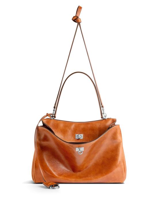 26FW 발렌시아가 로데오 미디움 핸드백 789772 2ABP7 2753 TAN COWBOY - BALENCIAGA