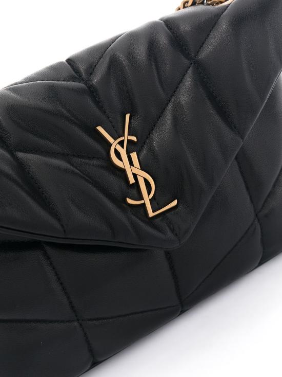 26FW 생로랑 토이 푸퍼 램스킨 숄더백 759337 1EL07 1000 NERO - SAINT LAURENT