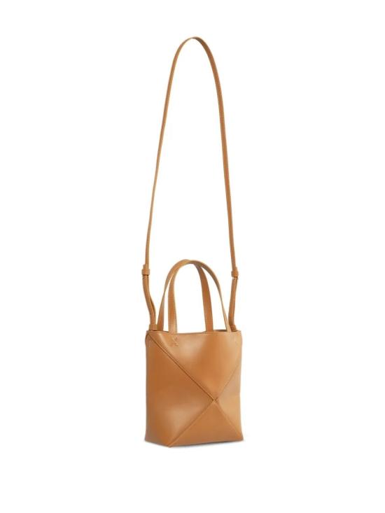 26FW 로에베 샤이니 카프스킨 미니 퍼즐 폴드 토트백 A657V25X01 2586 WARM DESERT - LOEWE