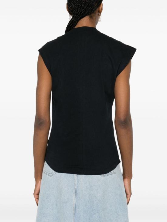 26FW 이자벨마랑 민소매 티셔츠 TS0175FA A1N41I 01BK BLACK - ISABEL MARANT