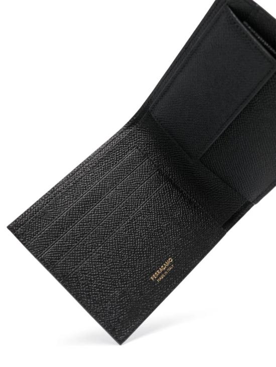 26FW 살바토레 페라가모 간치니 반지갑 661454 0775646 NERO - SALVATORE FERRAGAMO