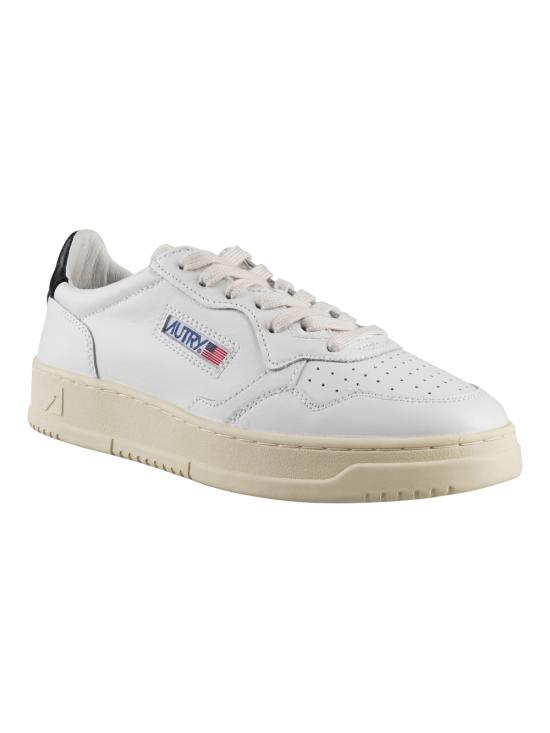 26FW 오트리 메달리스트 로우 스니커즈 AULM LL22 WHT BLACK - AUTRY