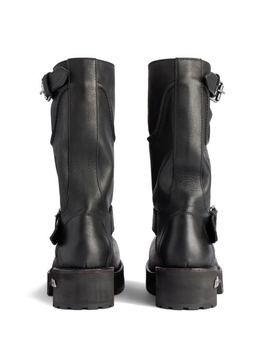 26FW 발렌시아가 VENOM 베놈 미들 부츠 833585 WCAL1 1080 BLACK SILVER - BALENCIAGA