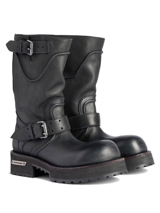 26FW 발렌시아가 VENOM 베놈 미들 부츠 833585 WCAL1 1080 BLACK SILVER - BALENCIAGA