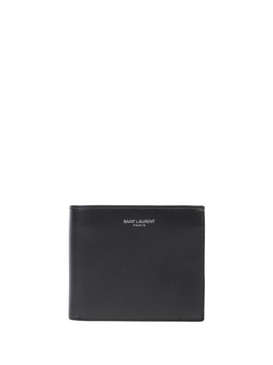 26FW 생로랑 로고 이스트/웨스트 반지갑 396307 0U90N 1000 NERO