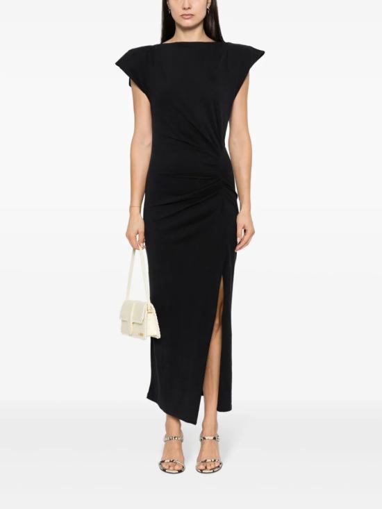 26FW 이자벨마랑 롱 원피스 RO0307FA A1N41I 01BK BLACK - ISABEL MARANT
