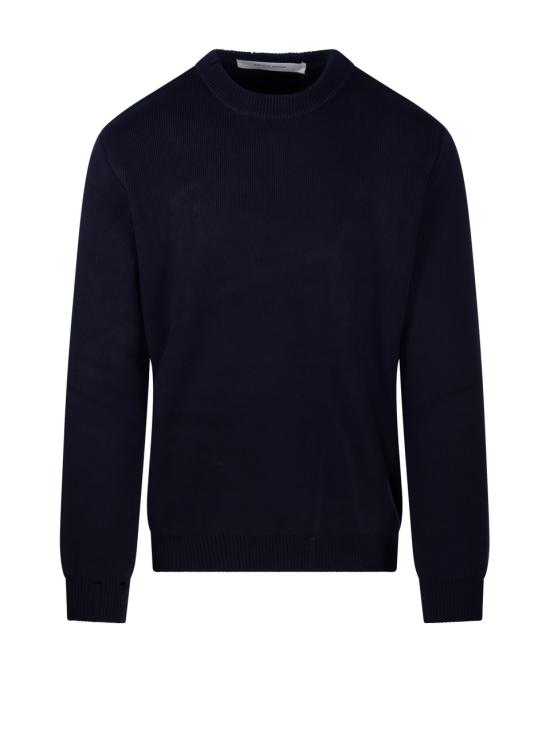 26FW 골든구스 코튼 라운드넥 스웨터 GMP00839 P000662 50486 DARK BLUE