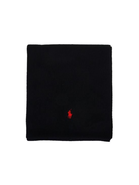 26FW 랄프 로렌 머플러/스카프 710886136001 POLO BLACK