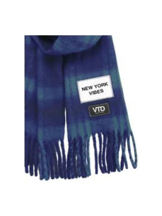 26FW 버브 투 두 머플러/스카프 VTDSCARFRPLWL 097 006 NEW YORK VIBES - VERB TO DO