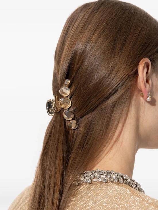 26FW 지미추 헤어 액세서리 CLAW HAIR CLIP YWE GOLD - JIMMY CHOO