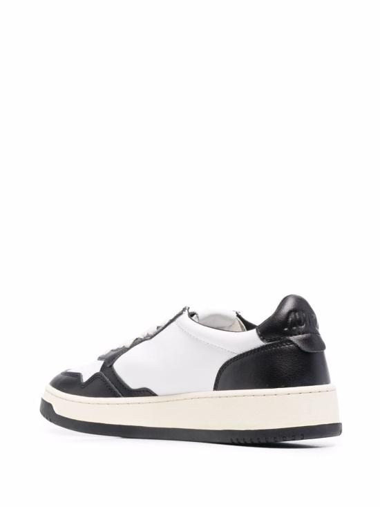 26FW 오트리 메달리스트 로우 스니커즈 AULM WB01 WHT BLK - AUTRY