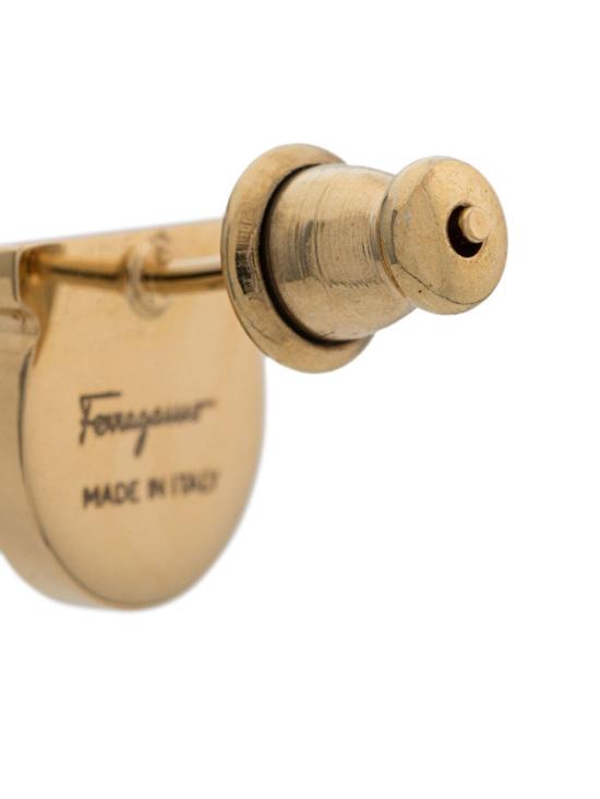 26FW 살바토레 페라가모 이어링 760121 0696454 CREAM OROGIOVE - SALVATORE FERRAGAMO