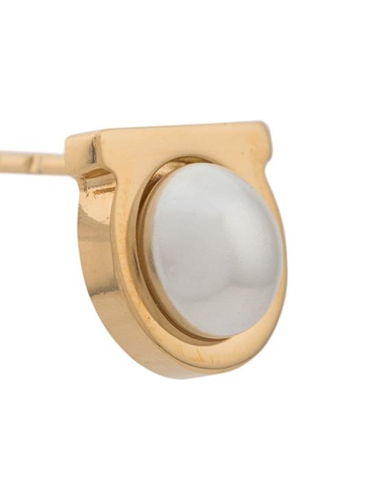 26FW 살바토레 페라가모 이어링 760121 0696454 CREAM OROGIOVE - SALVATORE FERRAGAMO