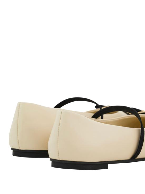 26FW 살바토레 페라가모 플랫 슈즈 01J183 0777437 MASCARPONE NERO - SALVATORE FERRAGAMO