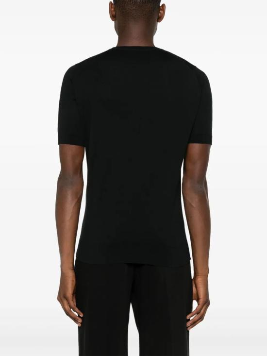 26FW 존스메들리 반팔 티셔츠 KEMPTON BLACK - JOHN SMEDLEY