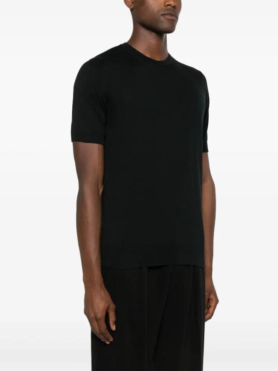26FW 존스메들리 반팔 티셔츠 KEMPTON BLACK - JOHN SMEDLEY