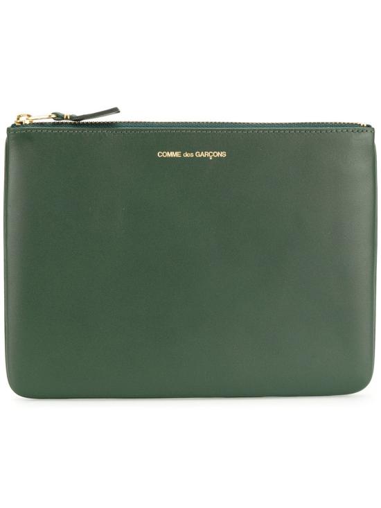 26FW 꼼데가르송 지갑 SA5100 BOTTLE GREEN