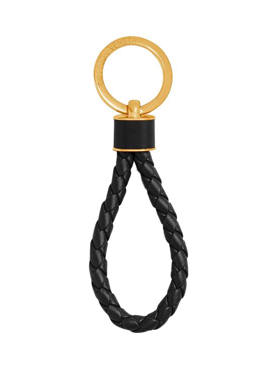 26FW 보테가베네타 인트레치오 키링 651820 V0HW1 8425 BLACK GOLD