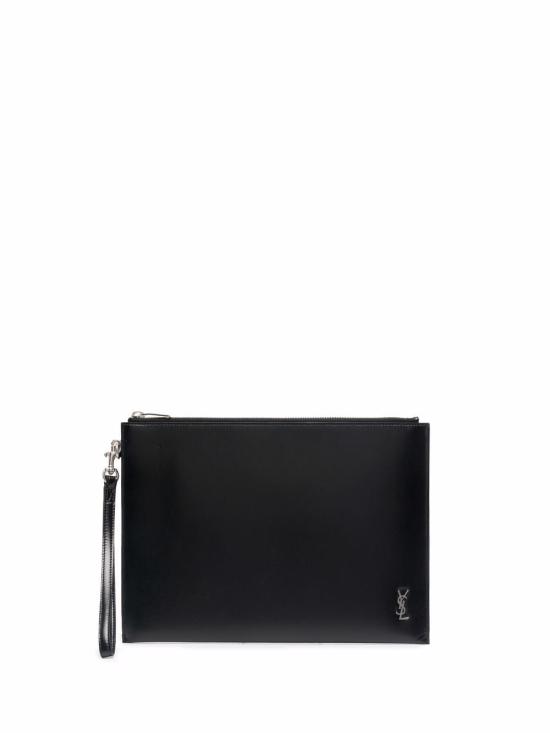 26FW 생로랑 카산드라 지퍼 태블릿 홀더 683827 1JB0E 1000 NERO