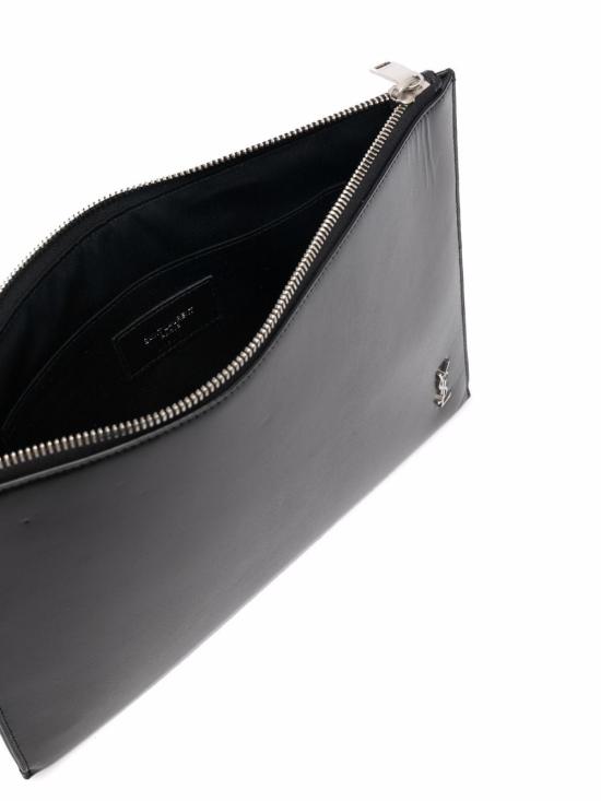26FW 생로랑 카산드라 지퍼 태블릿 홀더 683827 1JB0E 1000 NERO - SAINT LAURENT
