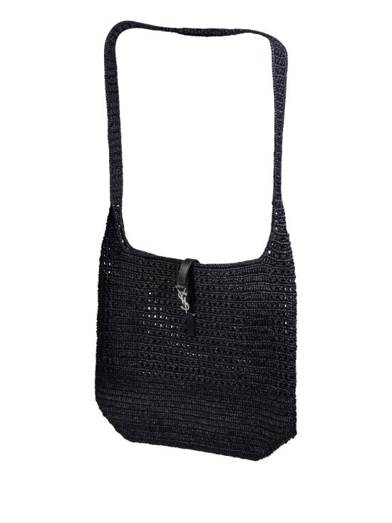 26FW 생로랑 LE 5 A 7 마크라메 미디엄백 778827 GAAEN 1000 NERO NERO - SAINT LAURENT