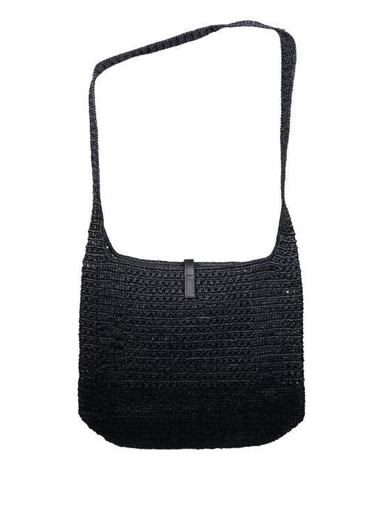 26FW 생로랑 LE 5 A 7 마크라메 미디엄백 778827 GAAEN 1000 NERO NERO - SAINT LAURENT