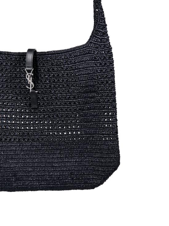 26FW 생로랑 LE 5 A 7 마크라메 미디엄백 778827 GAAEN 1000 NERO NERO - SAINT LAURENT