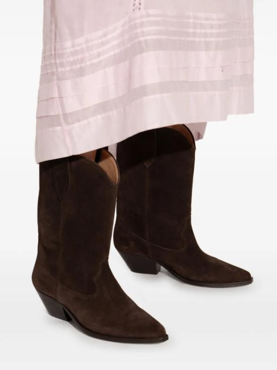 26FW 이자벨마랑 두에르토 레더 카우보이 부츠 BO0003FA A1A03S 50CL CHOCOLATE - ISABEL MARANT