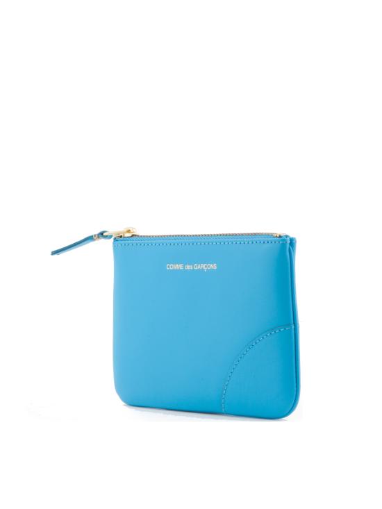 26FW 꼼데가르송 클래식 레더 라인 파우치 SA8100 BLUE - COMME DES GARCONS