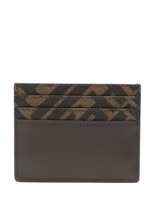 26FW 펜디 FF 스퀘어 카드 홀더 7M0164 AFF2 F1Q1C REAL EBANO TBMR - FENDI