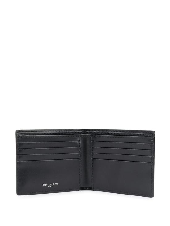 26FW 생로랑 타이니 모노그램 반지갑 607727 1JB0E 1000 NERO - SAINT LAURENT