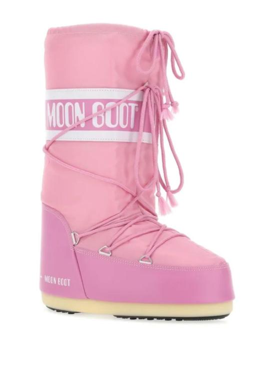 26FW [키즈] 문부츠 아이콘 나일론 부츠 1400440 095 PINK - MOON BOOT