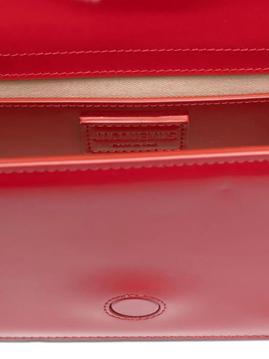 26FW 자크뮈스 라지 밤비노 크로스바디 플랩 백 BAW00007AC18A01 470 RED - JACQUEMUS